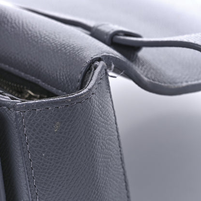 Balenciaga Grained Calfskin Logo S Ville Day Bag Gris Perle Fonce White 14 of 14