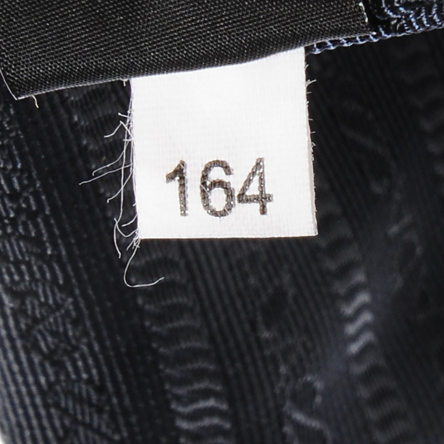 Prada Vitello Shine Tote Denim 9 of 9