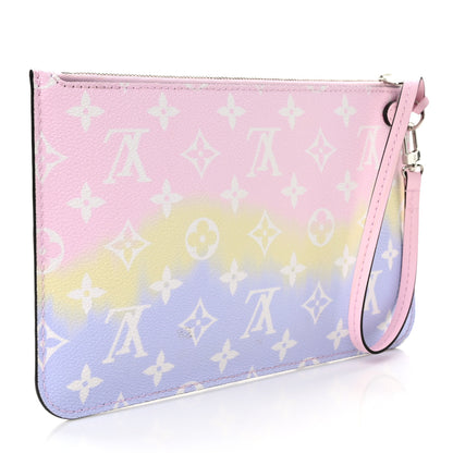 Louis Vuitton Monogram Escale Neverfull MM GM Pochette Pastel 3 of 6