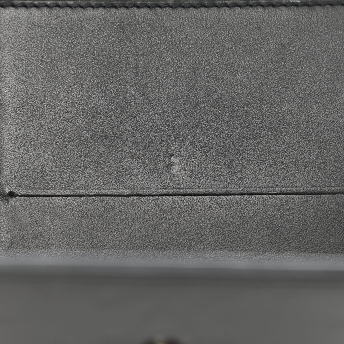Mat Monogram Elise Wallet Black