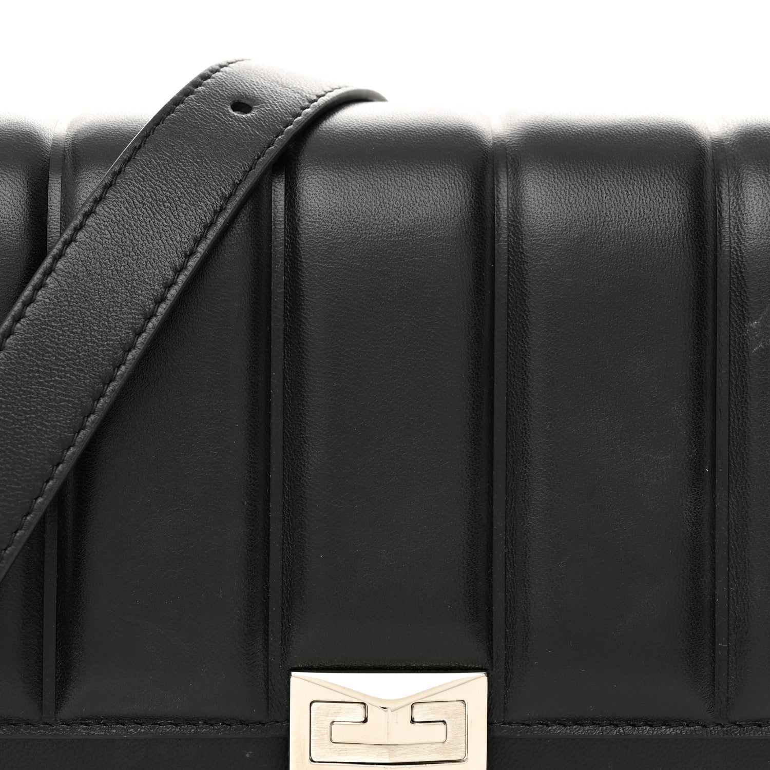 Givenchy Lambskin 4G Medium Padded Crossbody Bag Black 7 of 15