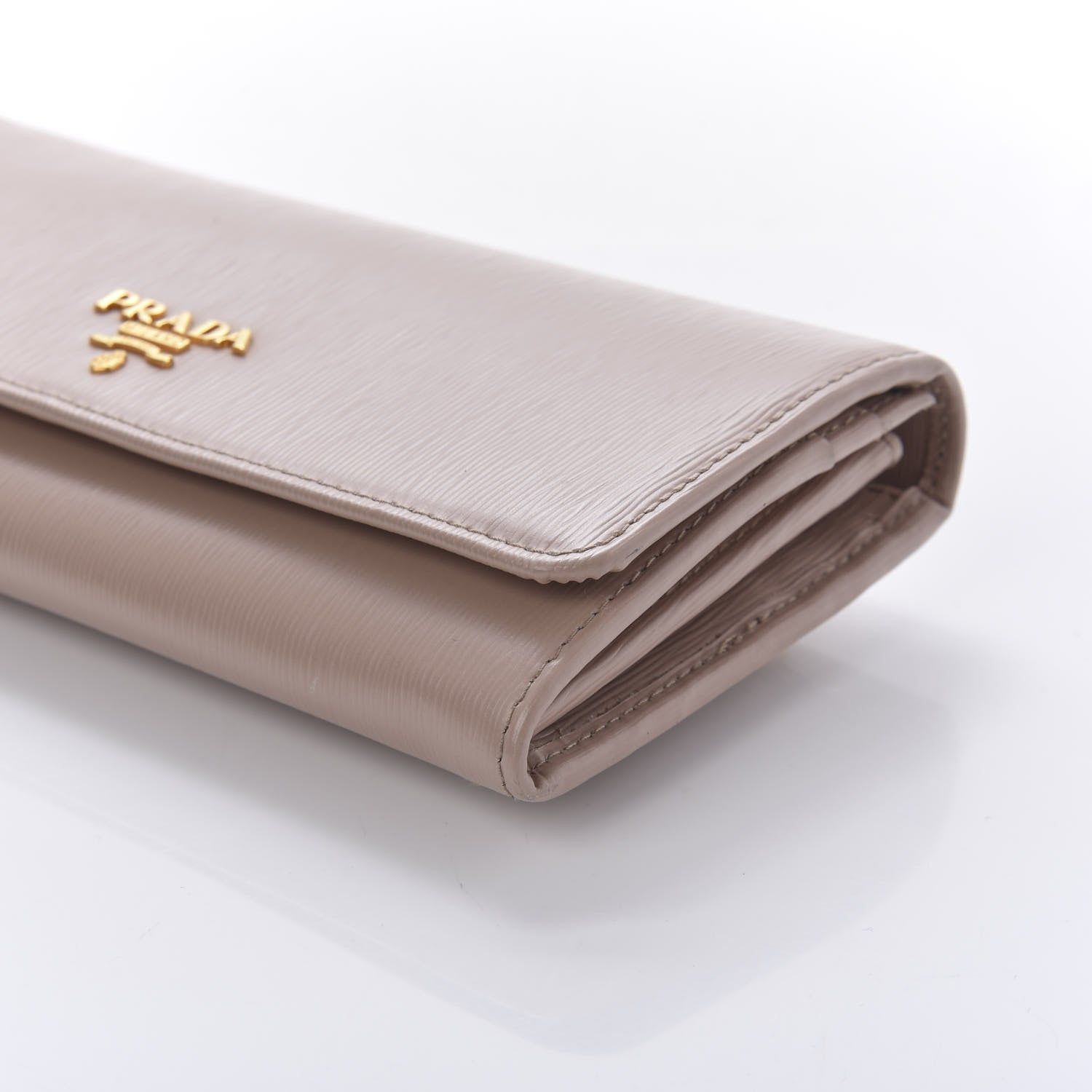 Prada Vitello Move Continental Flap Travel Wallet Cammeo 7 of 10