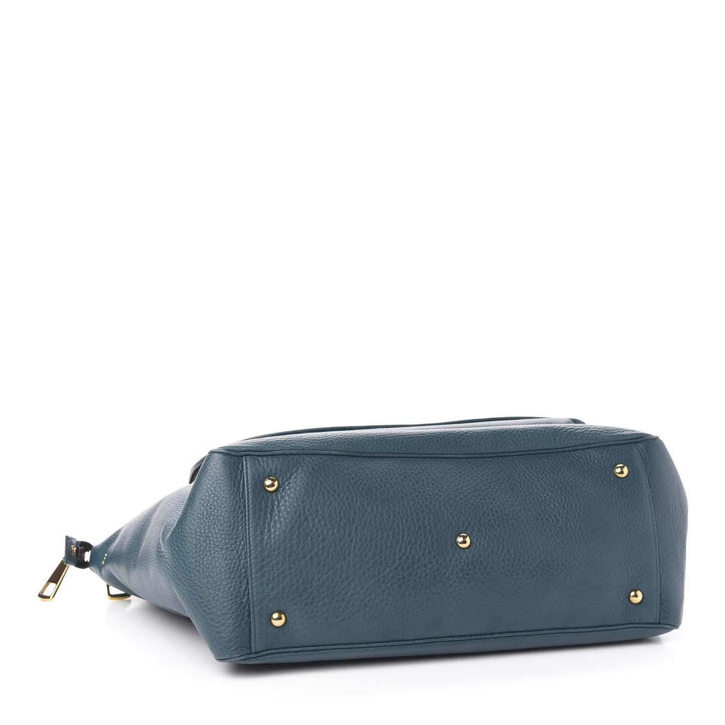 Pebbled Calfskin Medium 1973 Top Handle Satchel Deep Cobalt