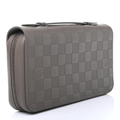 Louis Vuitton Damier Infini Zippy XL Wallet Granit 2 of 4