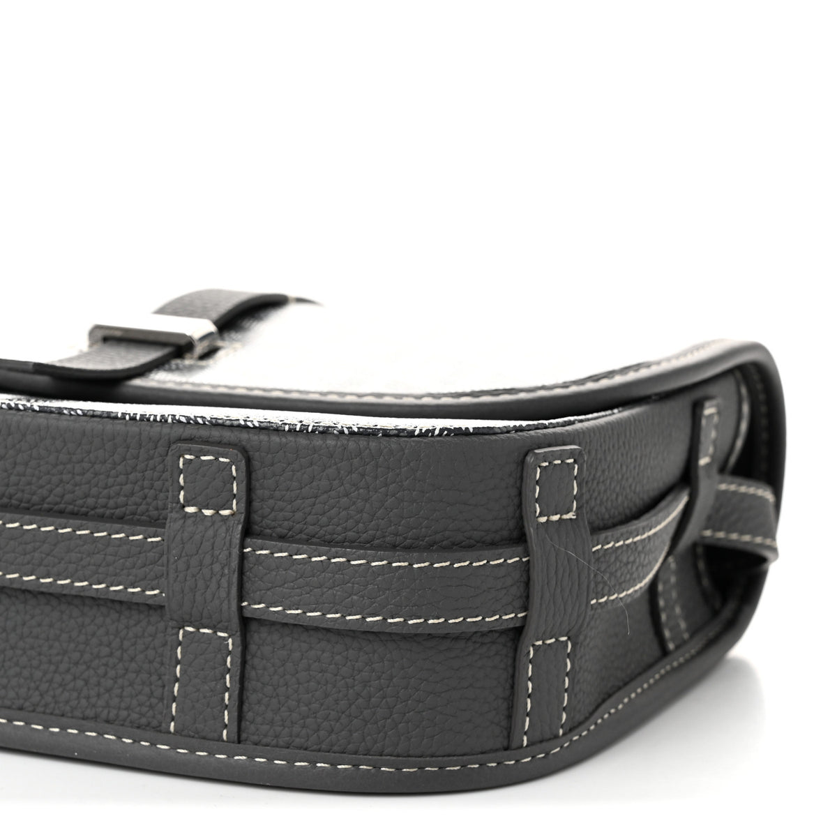 Goyardine Belvedere II PM Messenger Bag Gray