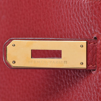 Hermes Taurillon Clemence Retourne Kelly 32 Rouge 19 of 41