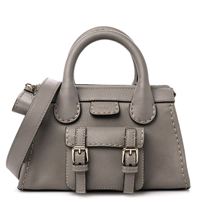 Chloe Buffalo Mini Edith Bag Cashmere Grey 1 of 15