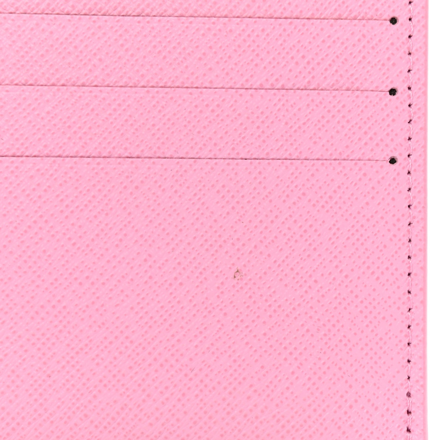 Calfskin Felicie Stud Card Holder Insert Rose Ballerine