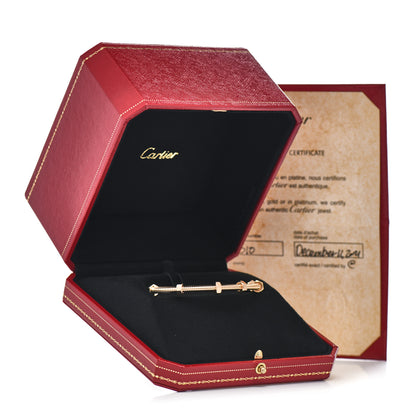 Cartier 18K Pink Gold Ecrou de Cartier Bracelet 18 5 of 5