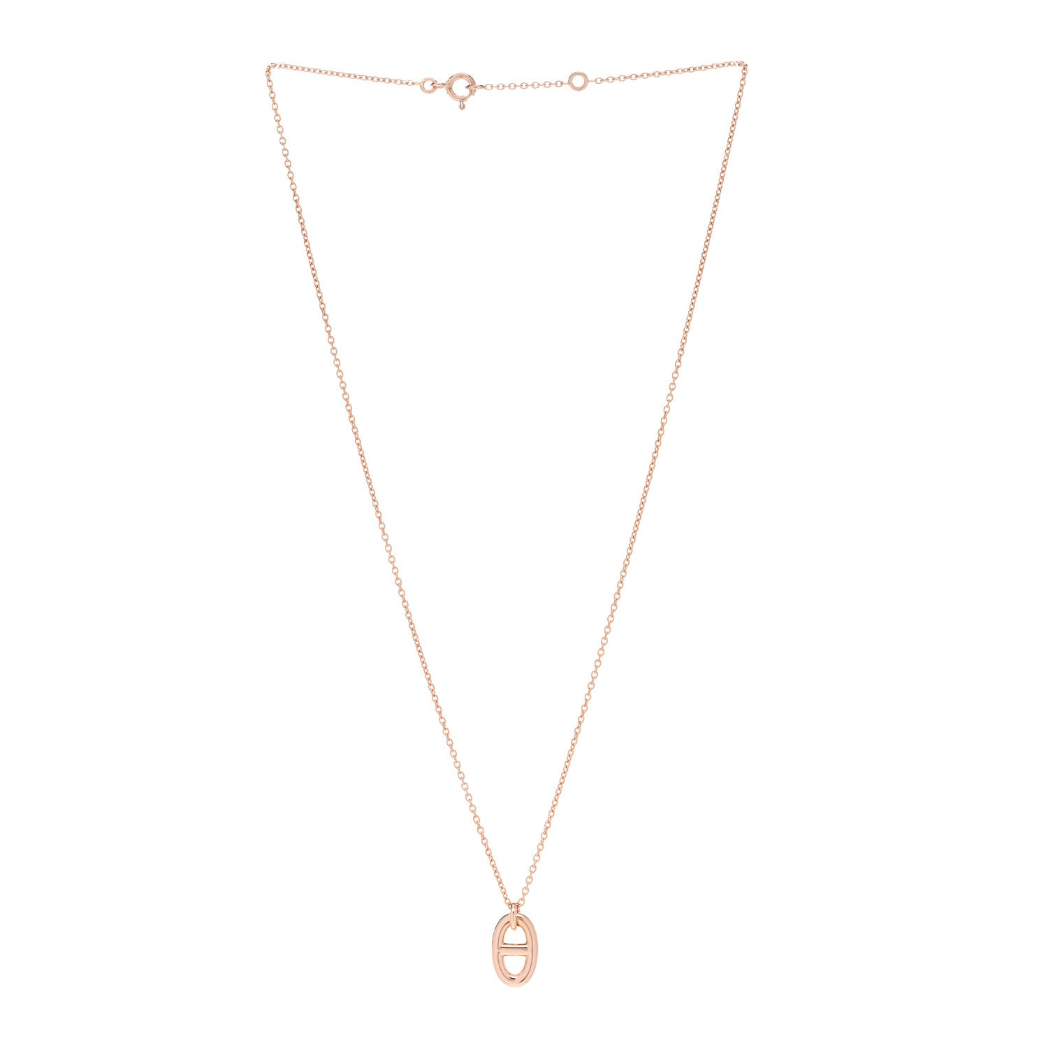 Hermes 18K Rose Gold PM Farandole Pendant Necklace 3 of 5