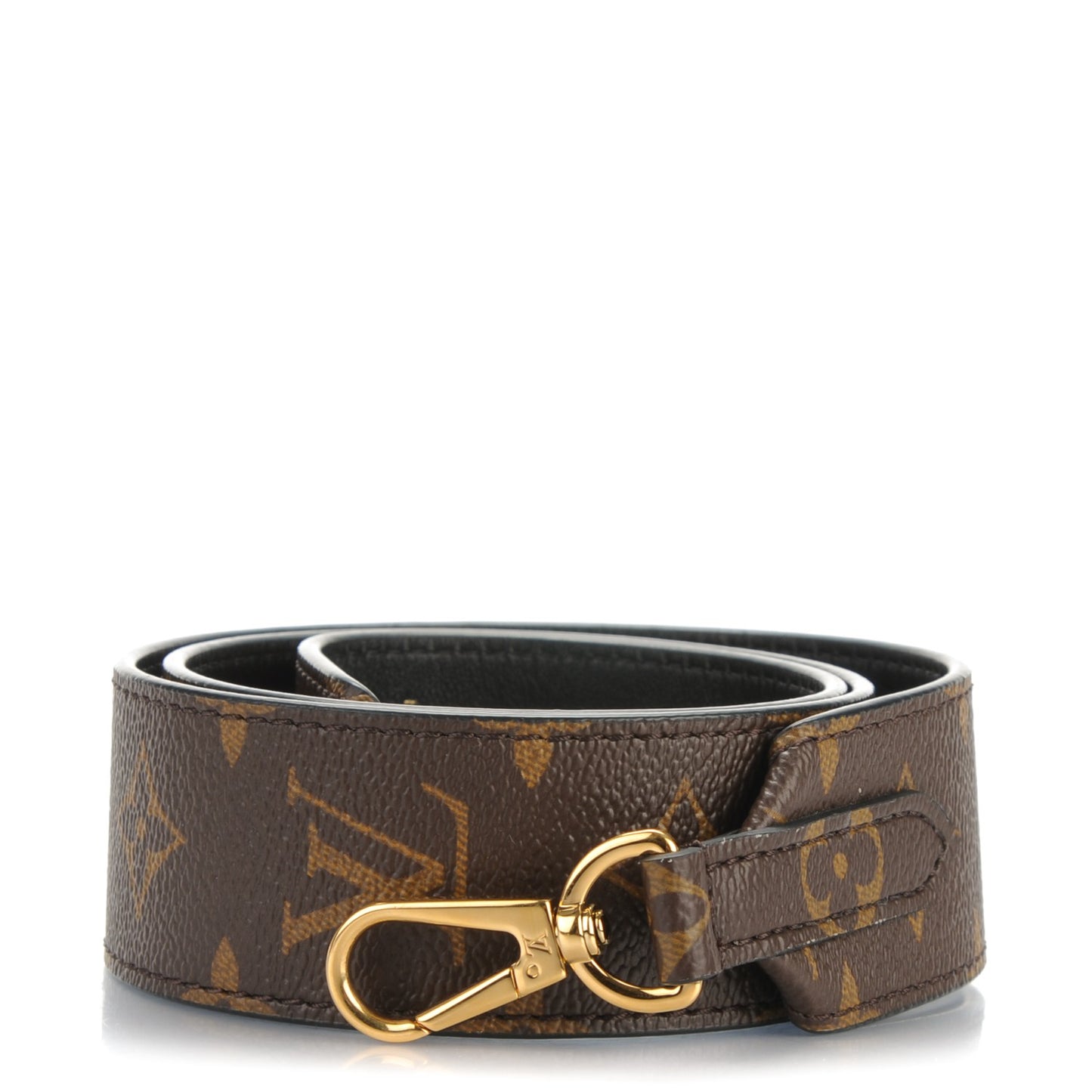 Monogram Bandouliere Shoulder Strap Black