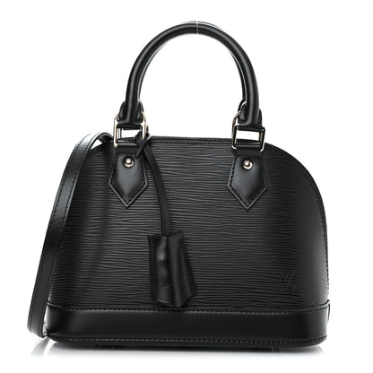 Louis Vuitton Epi Alma BB Black 1 of 12
