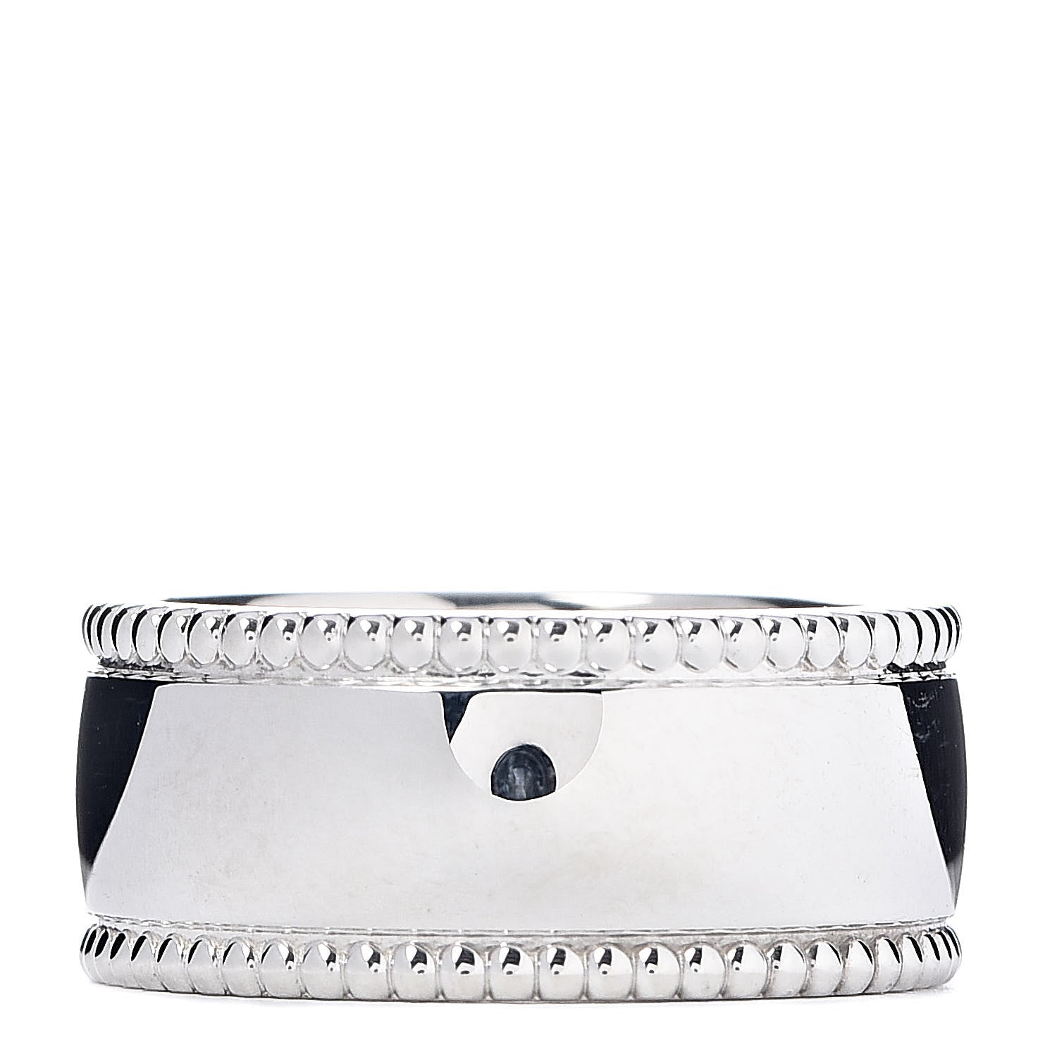 Tiffany Sterling Silver Milgrain I Love You Band Ring 47 4 3 of 4