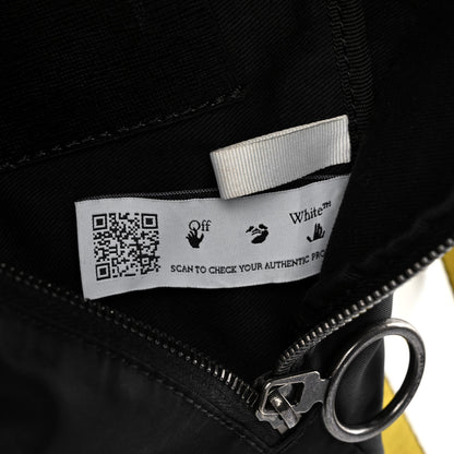 Off-White Canvas Logo Print Belt Bag Black 7 of 13