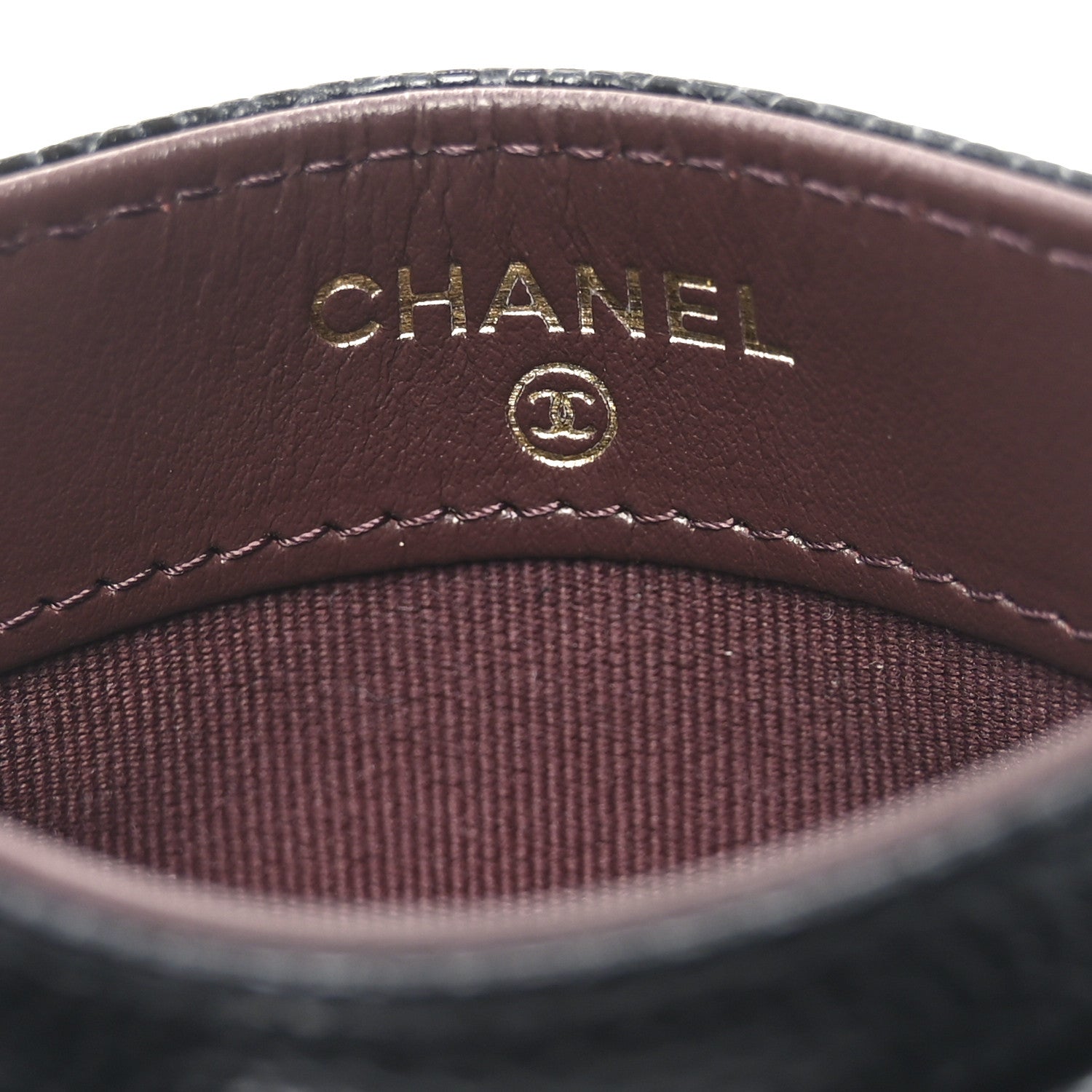 Chanel Caviar Quilted Card Holder Black 6 of 9