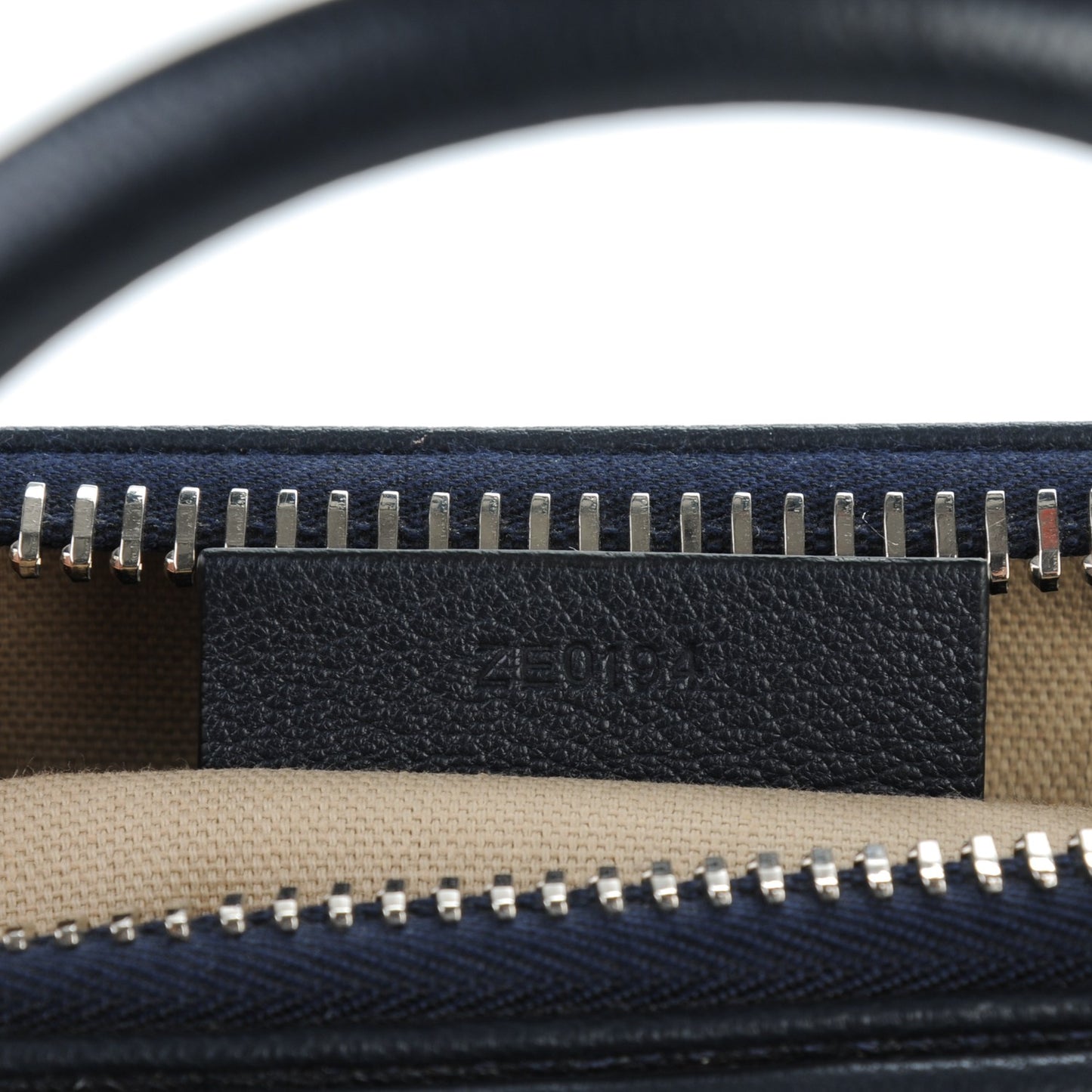 Sugar Goatskin Small Antigona Navy