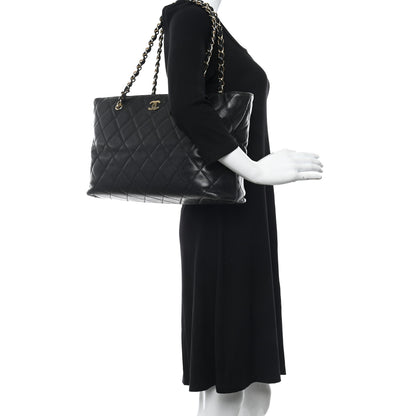 Chanel Caviar Quilted Shopping Tote Black 2 of 11