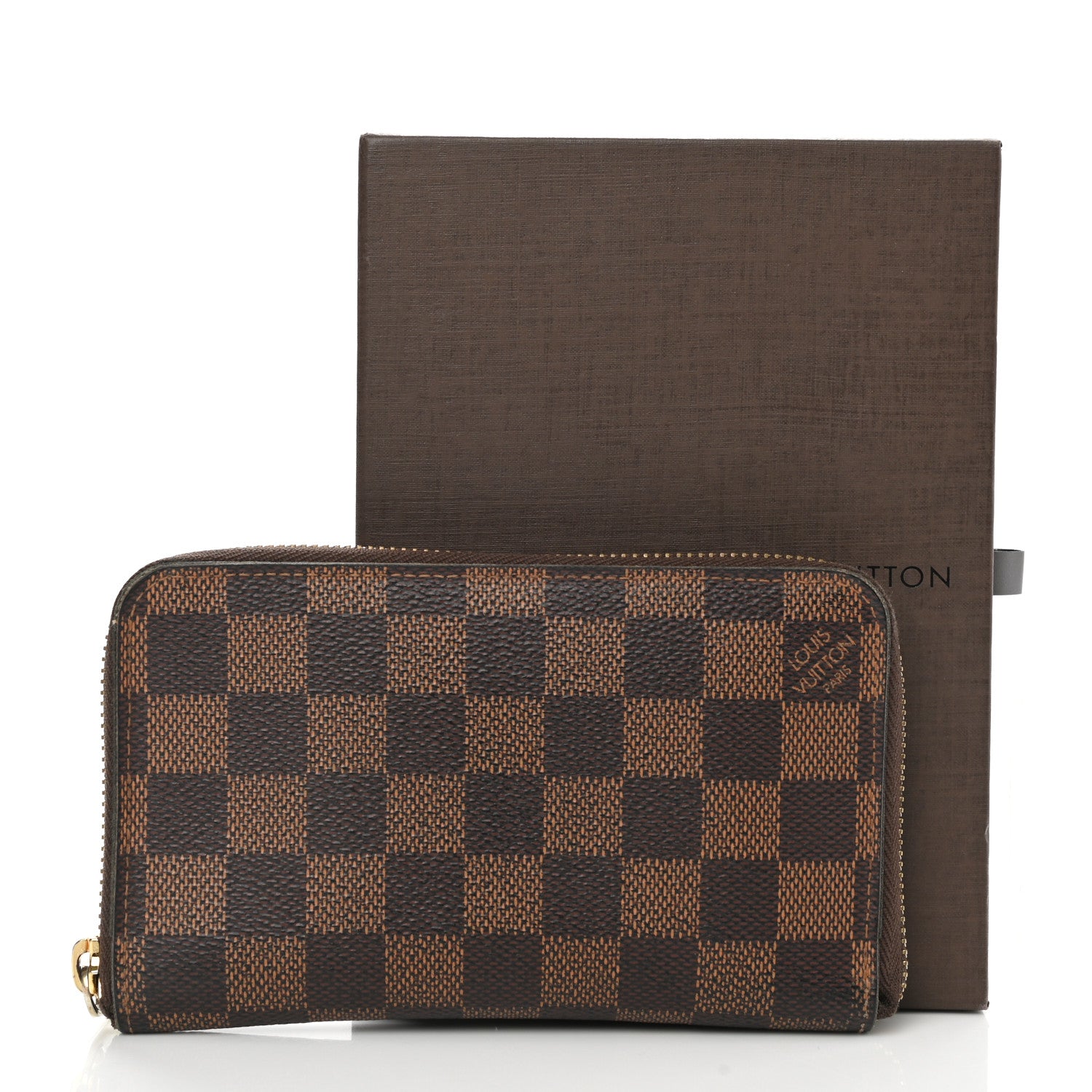 Louis Vuitton Damier Ebene Zippy Compact Wallet 8 of 8