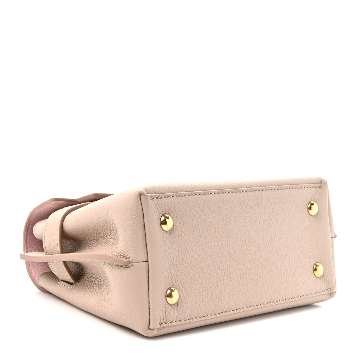 Soft Calfskin Mini Lockme Ever Greige