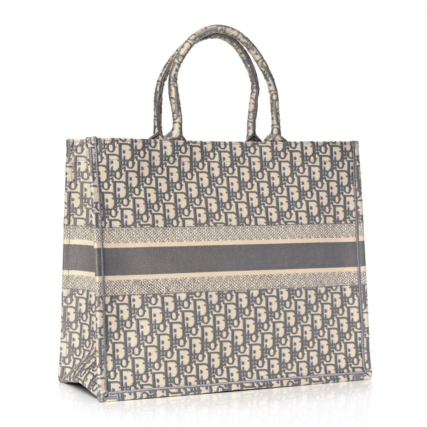 Oblique Large Book Tote Grey