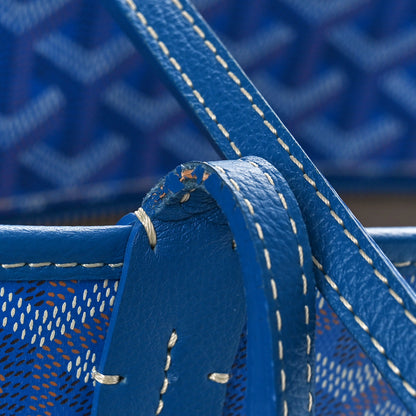 Goyard Goyardine Artois MM Blue 9 of 10