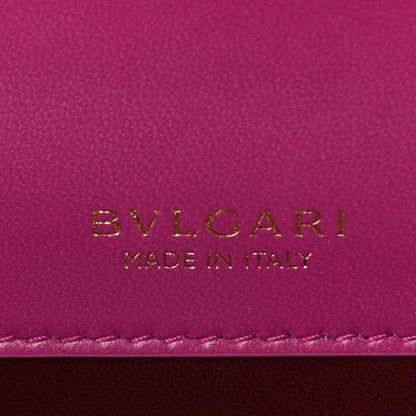 Bulgari Calfskin Serpenti Forever Crossbody Bag Plum 6 of 9
