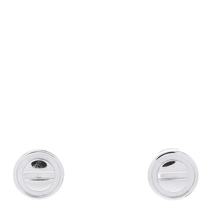 Cartier 18K White Gold LOVE Earrings 1 of 5