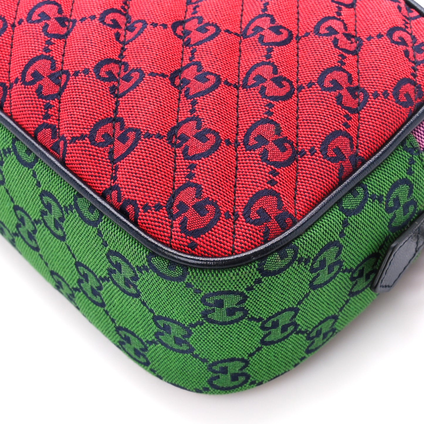 Monogram Multicolor Matelasse Diagonal Small GG Marmont Chain Shoulder Bag Red Blue Yellow Green Pink