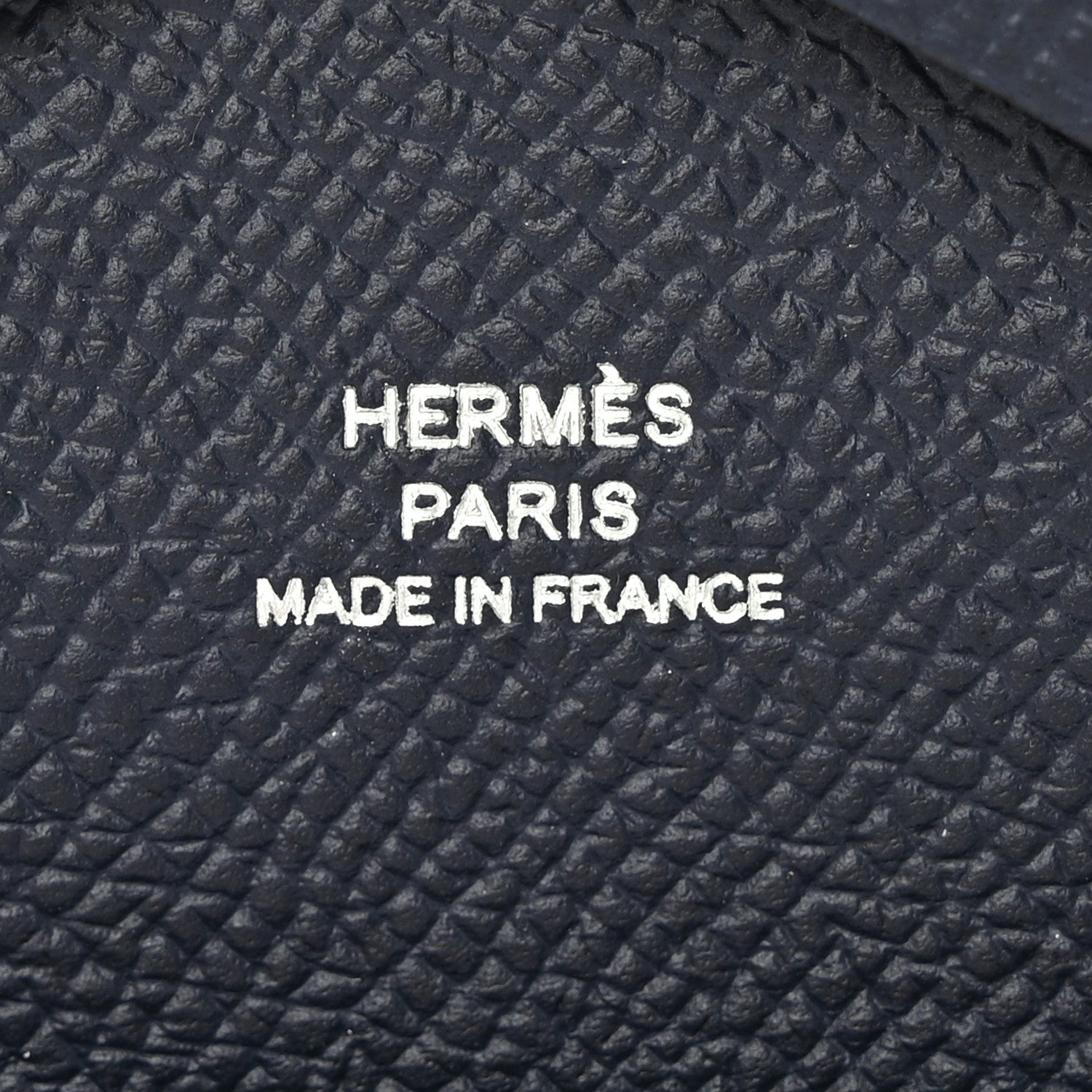 Hermes Epsom Calvi Duo Card Case Bleu Indigo 6 of 8