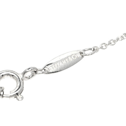 Tiffany Sterling Silver Diamond .03ct Elsa Peretti Diamonds by the Yard Pendant Necklace 5 of 6