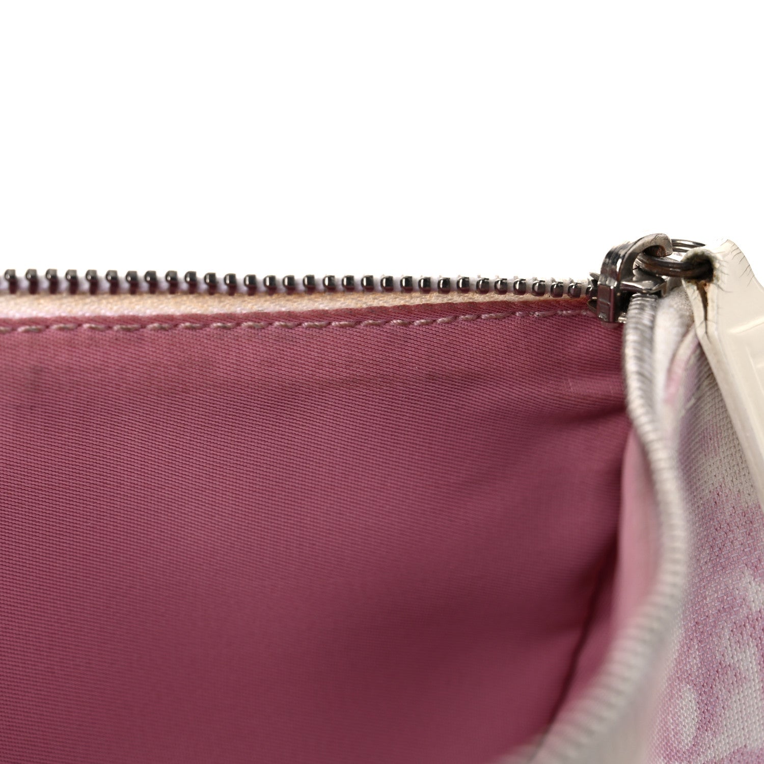 Christian Dior Monogram Mini Saddle Pochette Pink 15 of 22
