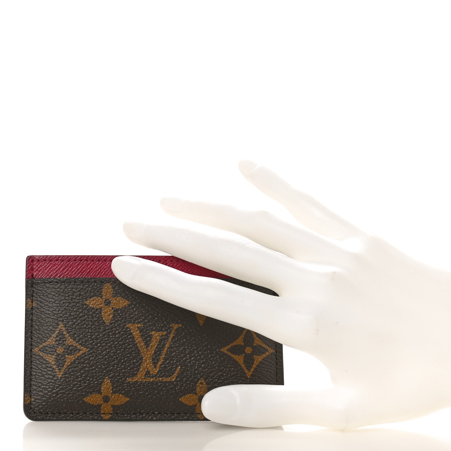 Louis Vuitton Monogram Card Holder Fuchsia 2 of 9