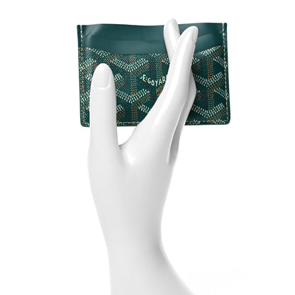 Goyard Goyardine Saint Sulpice Card Holder Green 2 of 8