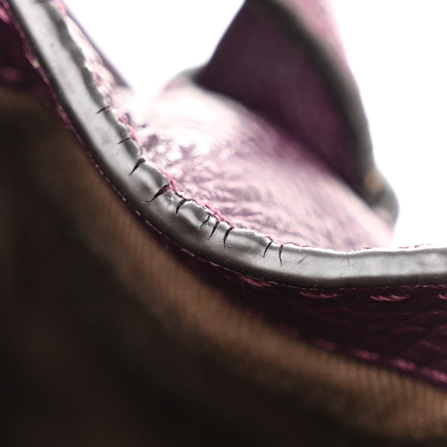 Calfskin Mini Marcie Round Crossbody Bag Dark Velvet