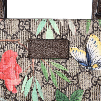 Gucci Soft GG Supreme Monogram Tian Vertical Tote Beige Multicolor New Acero 7 of 9