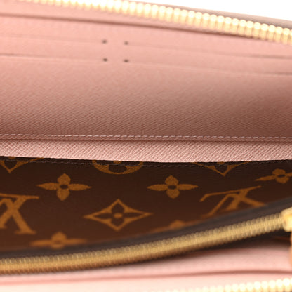 Louis Vuitton Monogram Clemence Wallet Rose Ballerine 5 of 8
