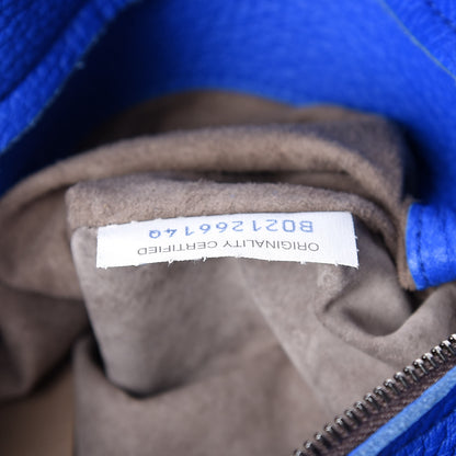 Bottega Veneta Cervo Deerskin Large Hobo Signal Blue 8 of 14