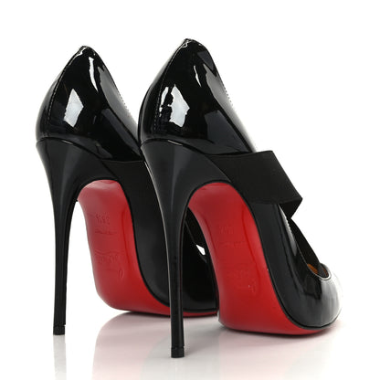 Christian Louboutin Patent Sharpstagram 100 Pumps 36.5 Black 4 of 7
