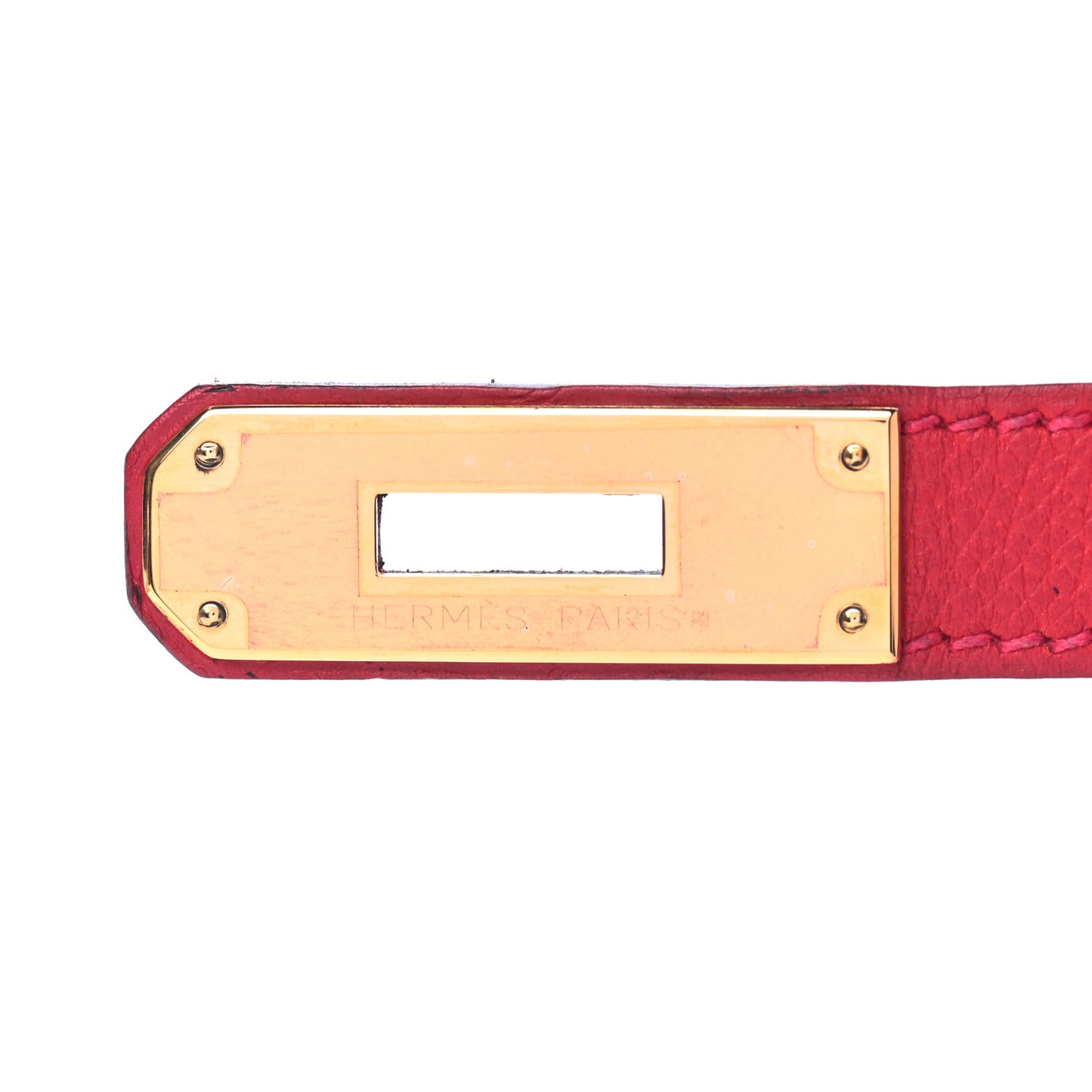 Epsom Birkin 30 Rouge Casaque