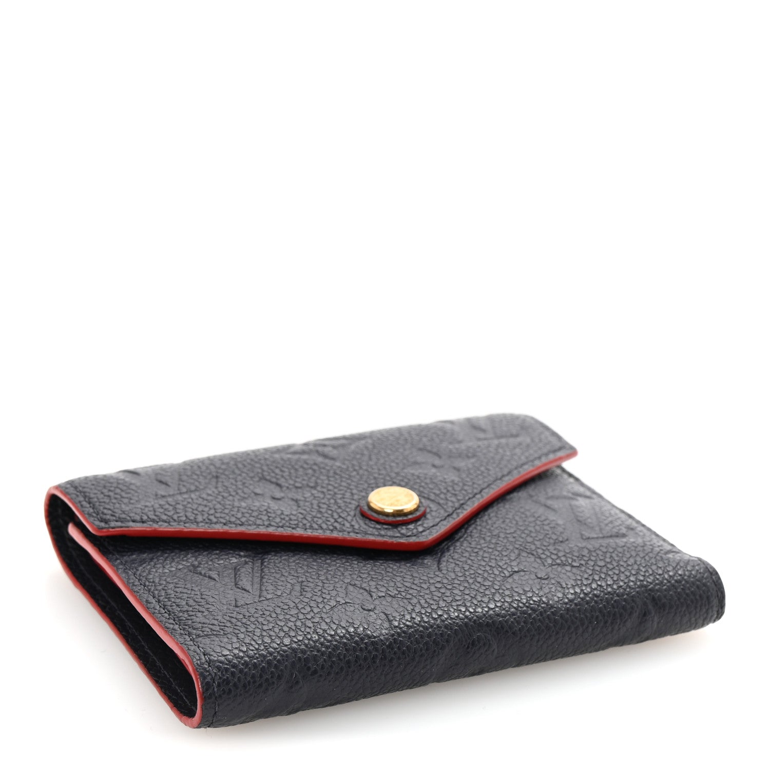 Louis Vuitton Empreinte Victorine Wallet Marine Rouge 4 of 6
