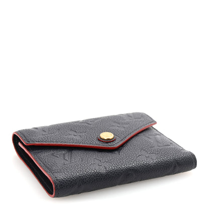 Louis Vuitton Empreinte Victorine Wallet Marine Rouge 4 of 6