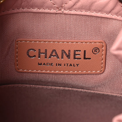 Chanel Aged Calfskin Quilted Small Gabrielle Backpack Pink 6 of 10