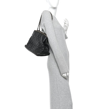 Chanel Calfskin Quilted Small Chain Me Tote Black 2 of 11
