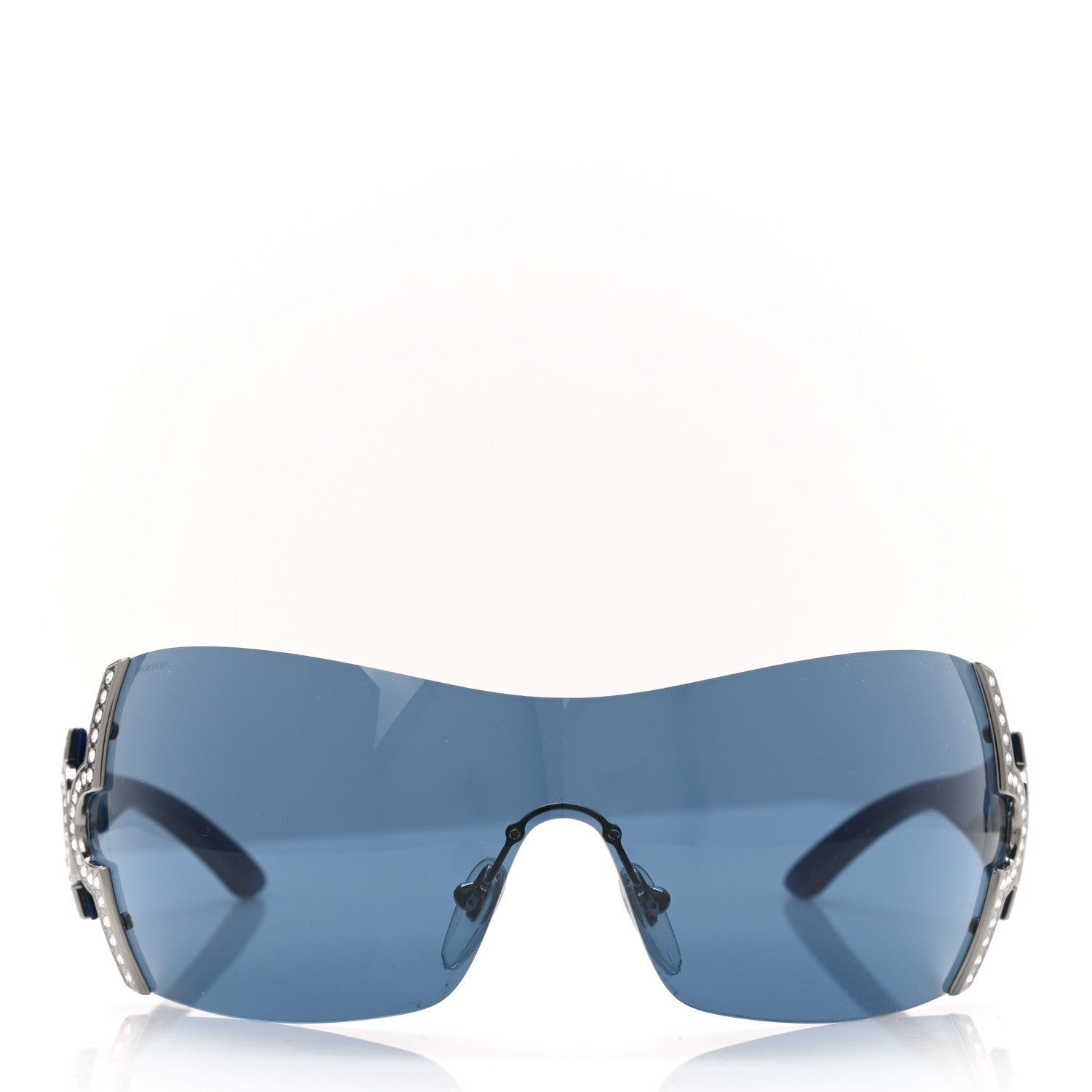 Bulgari BVLGARI Crystal Sunglasses 651-B Blue 2 of 9
