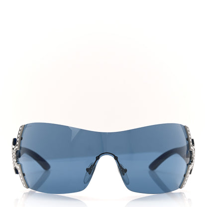 Bulgari BVLGARI Crystal Sunglasses 651-B Blue 2 of 9