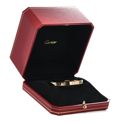 Cartier 18K Yellow Gold LOVE Cuff Bracelet 20 5 of 5