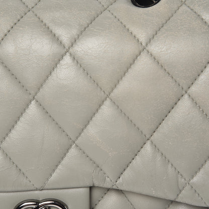 Chanel Lambskin Quilted 3 Large Flap Grey 16 of 16