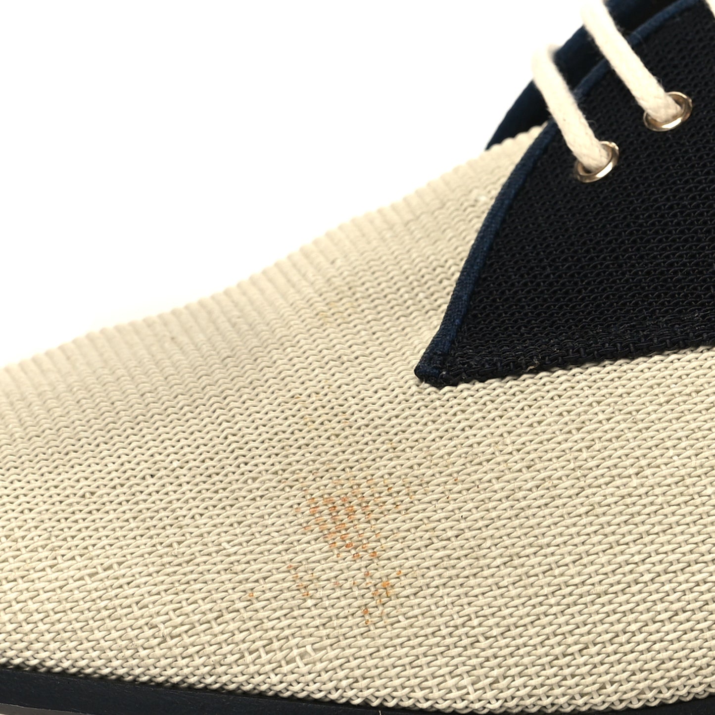 Fabric Lace Up CC Oxfords 39 Beige Black