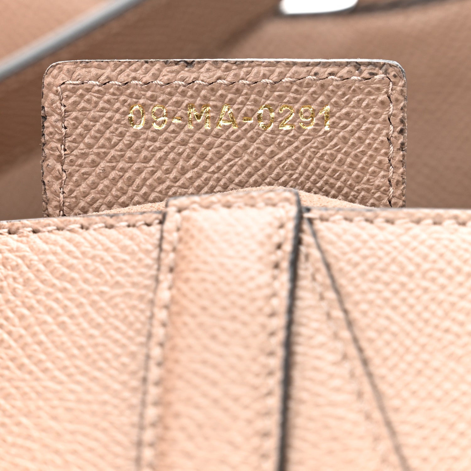 Christian Dior Grained Calfskin Saddle Bag Warm Taupe 7 of 11