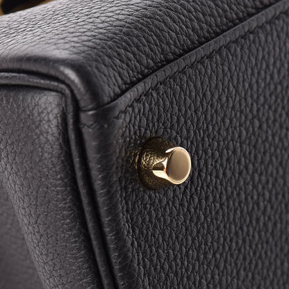 Hermes Togo Kelly Retourne 28 Black 9 of 38